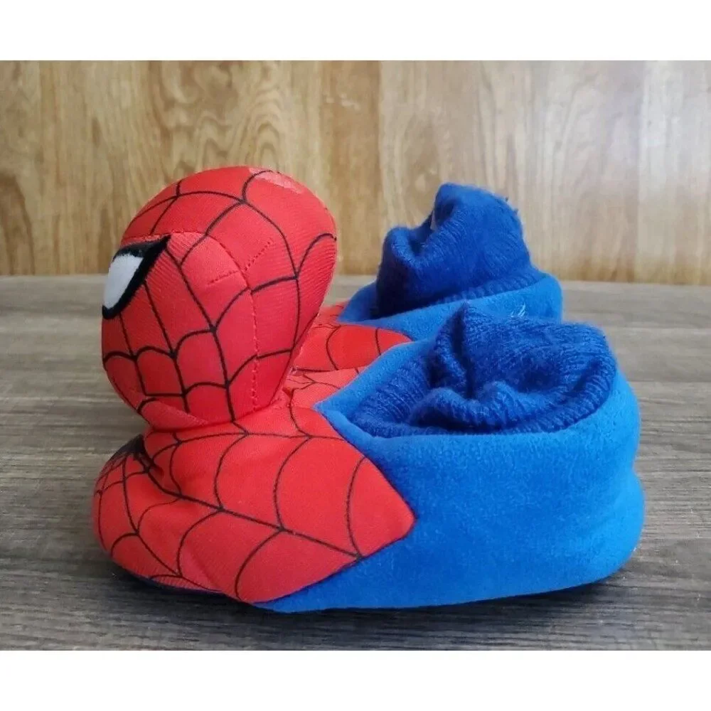 Marvel Spider-Man Slippers‎ Size Small 7/8 Toddler Shoes